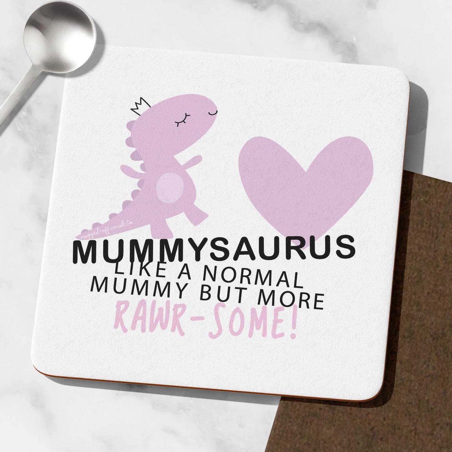 Mummysaurus Coaster Mummy Birthday Gifts Mummy Christmas Mother's Day