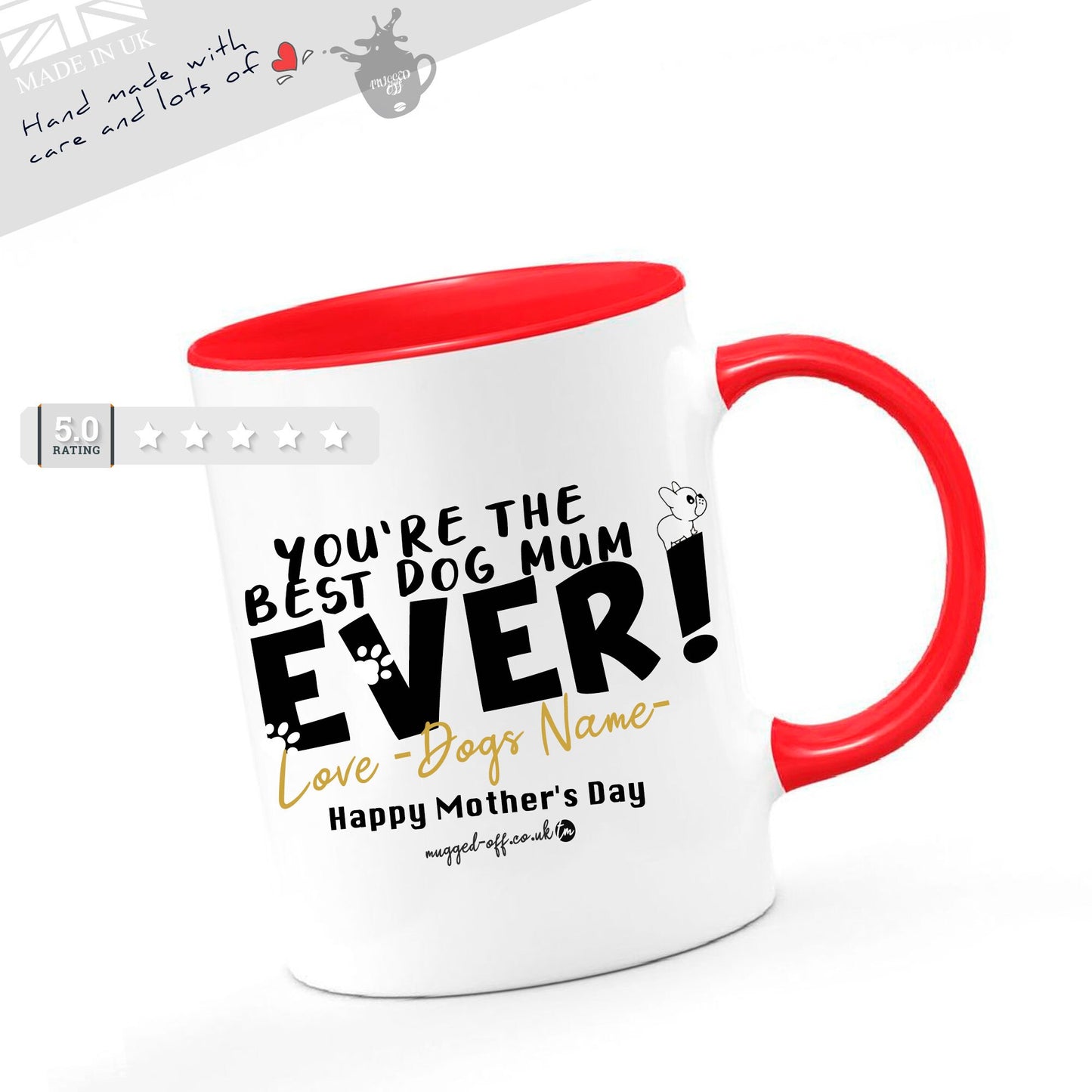 Mother of dogs top mug