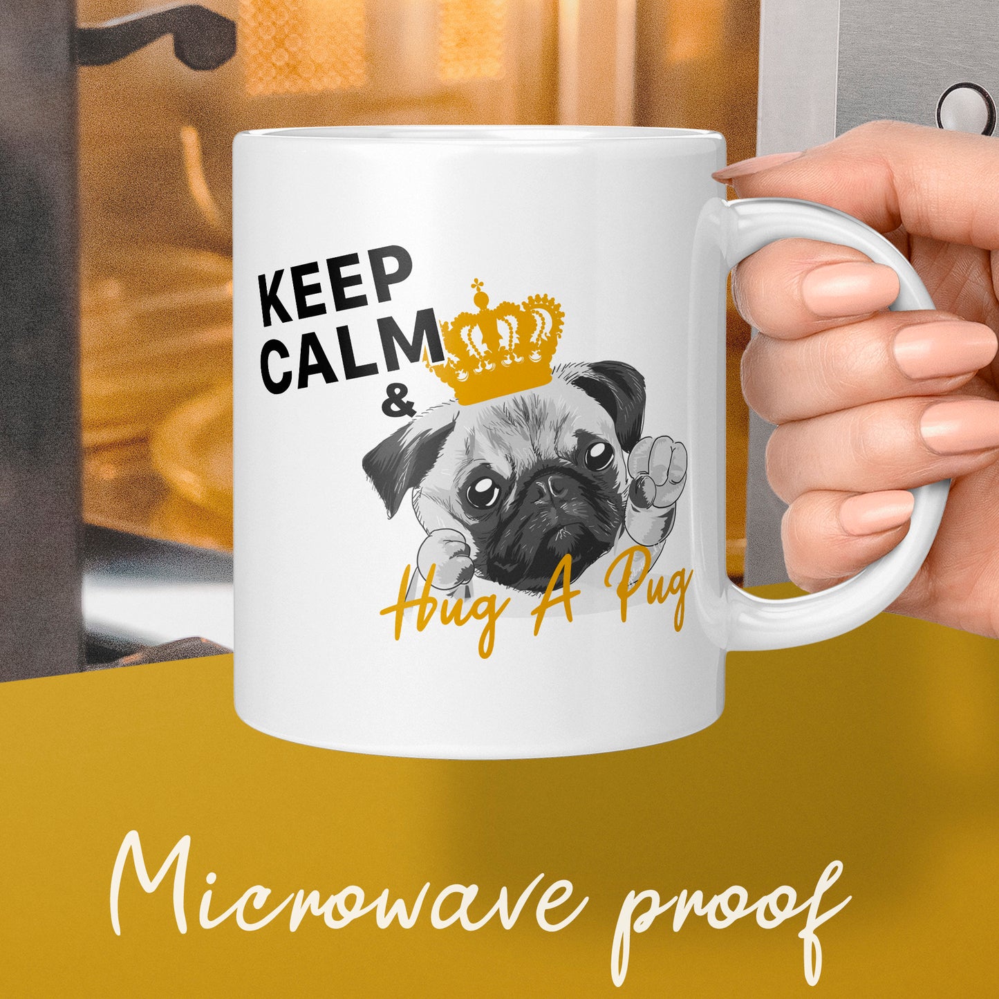 Pug Gifts Keep Calm And Hug A Pug Pug Mug Pug Hungry Pug Pug Mugs